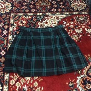 Old navy x small plaid skirt